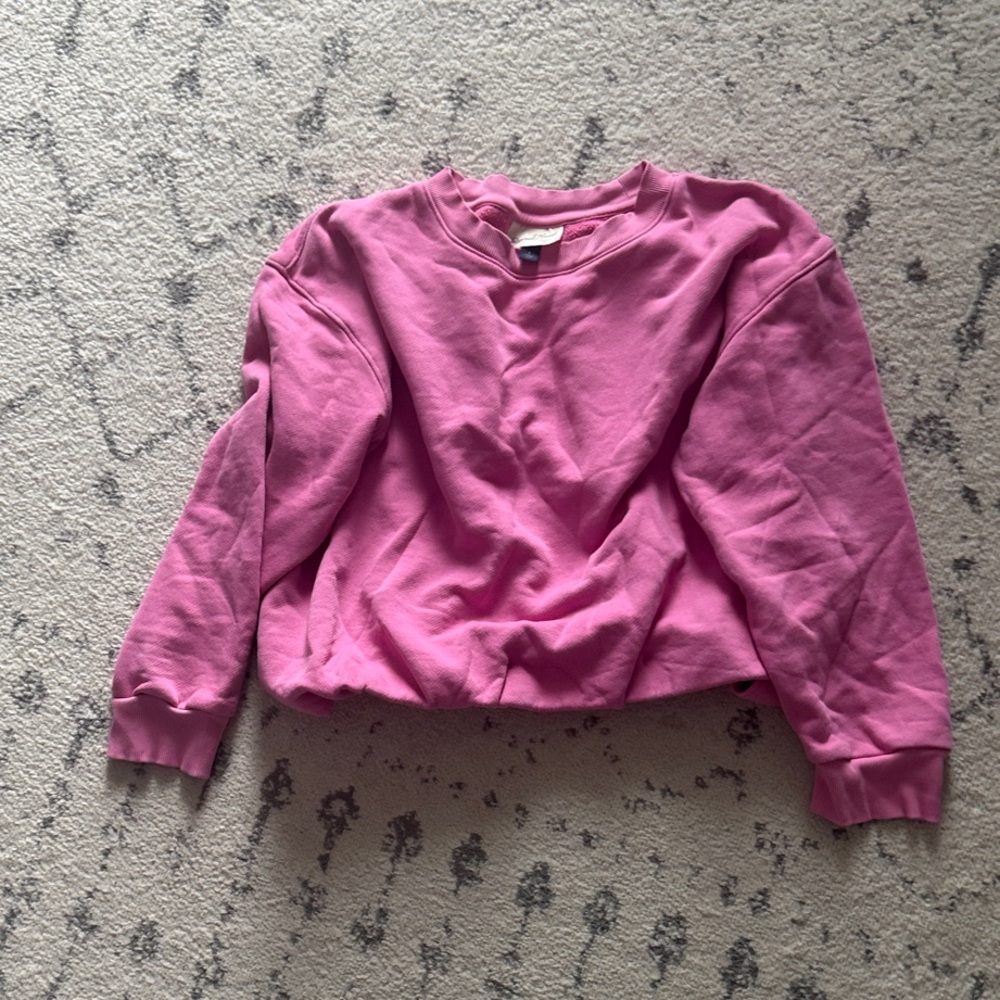 Universal Thread Pink Fleece-Lined Sweatshirt